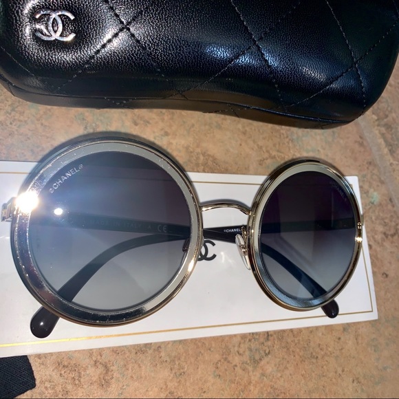 Brand New Authentic Chanel 4226 Round Sunglasses - Picture 2 of 7